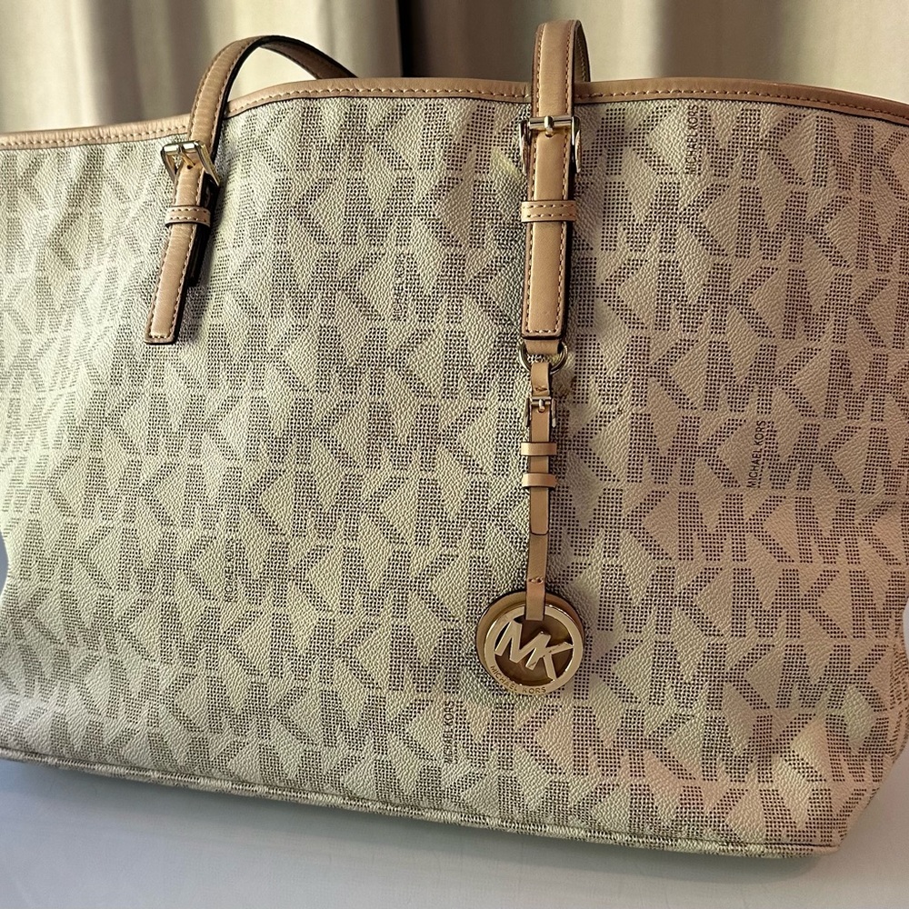 Michael Kors Large Logo Tote Bag